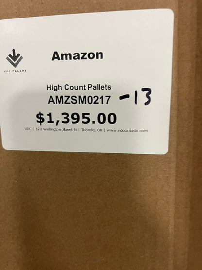 Amazon 'Smalls' Pallets BL# AMZSM0217-13