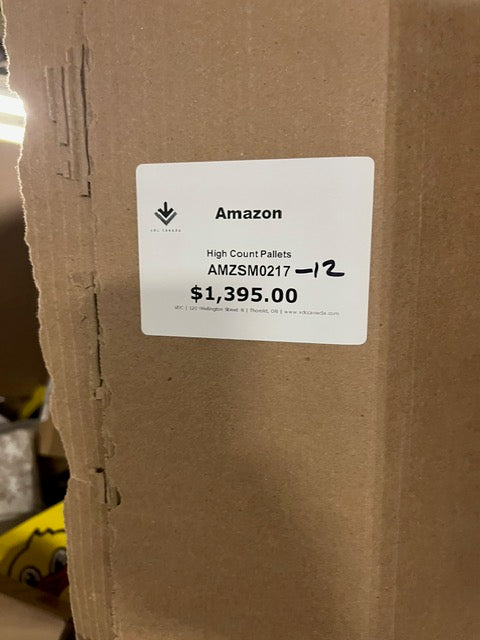 Amazon 'Smalls' Pallets BL# AMZSM0217-12
