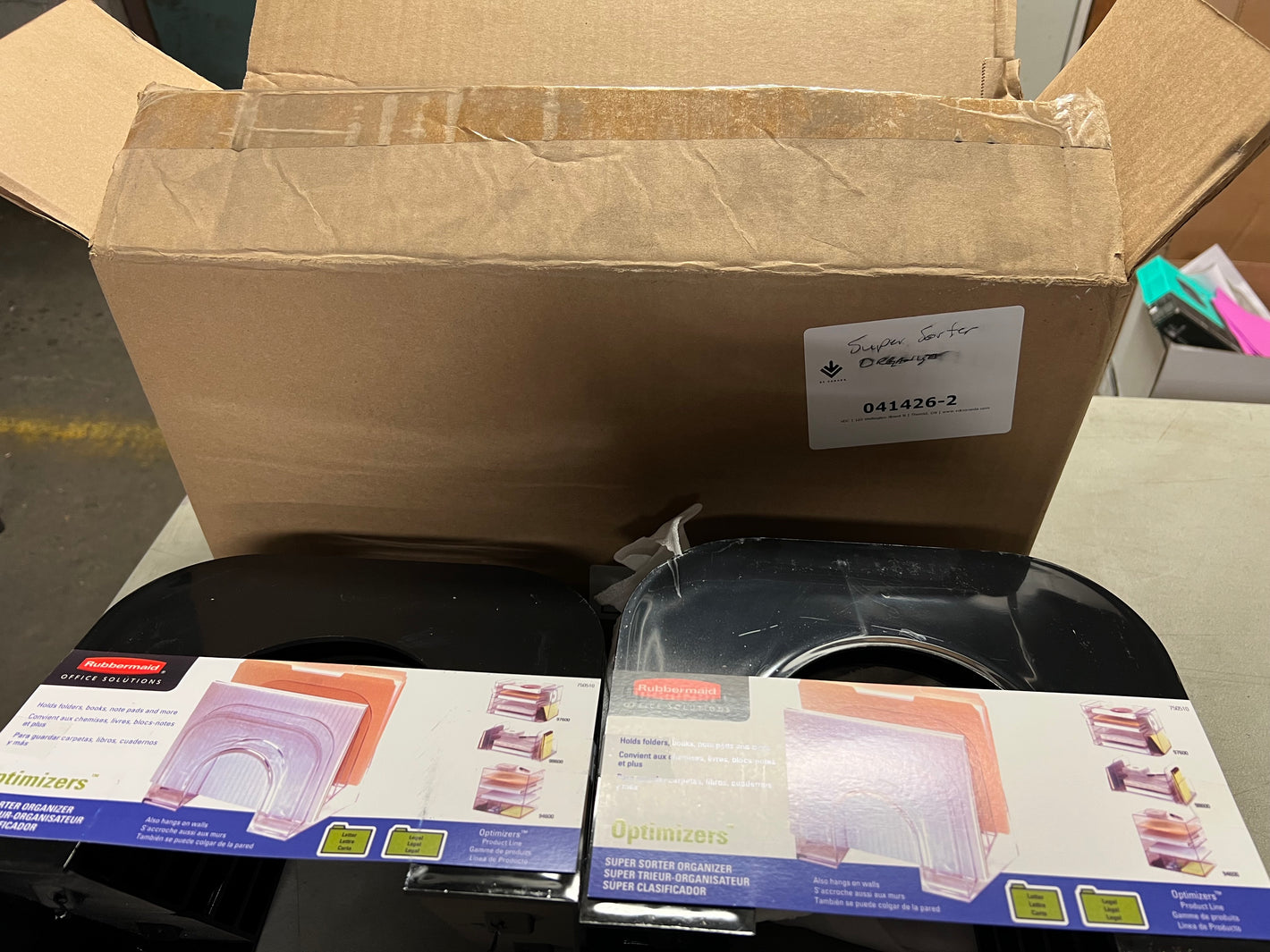 Optimizers Super Sorter Organizer - 4pcs per Box - 041426-2