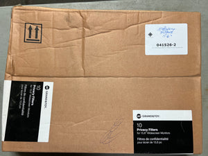 G&T Privacy Filters 10 Pack - For 15.6" Widescreen Monitors - 041526-2
