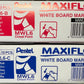 Maxiflo White Board Markers - 2 Pack Blue & Red - 12 Each Pack - 041626-2
