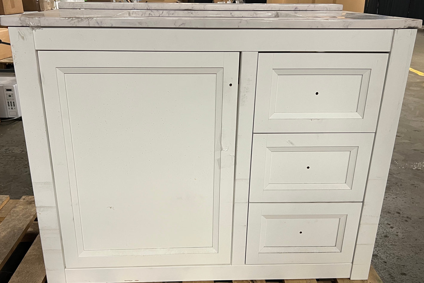 Bathroom Vanity & Sink - 37" Wide - Approx Retail $699