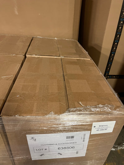 Walgreens Overstock Clothing & Accessories Pallet WGOS0201-638806