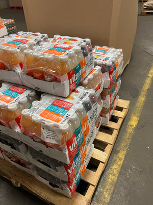Overstock Glaceau Vitaminwater Zero Variety Pack Pallet AMZOS0324-8
